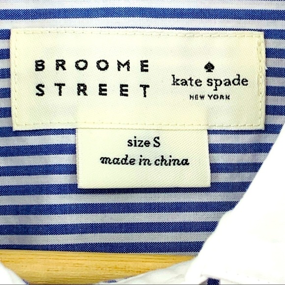 Kate Spade Twinkle Star Stripe Ruffle Button Front - Picture 6 of 10